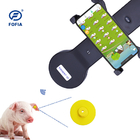 농장 134.2 khz ISO 표준에 소를 위한 동물적 ID 스캐너 RFID 귀 표지 독자