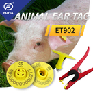 레이저 인쇄 소로 추적하기 위한 동물적 전자적 르프드 귀 표지 134.2 khz 350N