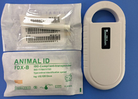 재사용할 수 있는 분사기 2.12*12mm 주사 가능한 자동응답기와 RFID ISO 자동응답기 마이크로칩 6 스티커