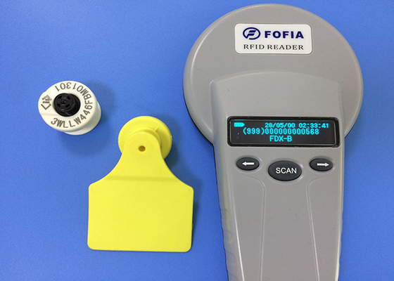 125KHZ ISO11784/85 TPU 가축 ID 관리를 위한 플라스틱 가축 귀 꼬리표