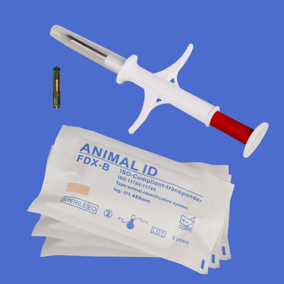 LF ISO Rfid 유리제 동물성 애완 동물 추적을 위한 꼬리표에 의하여 주사되는 동물성 ID 마이크로칩