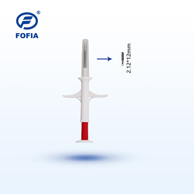 소독된 팁과 가축 인식 칩 FDX-B 동물 마이크로칩 태그