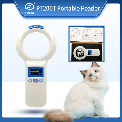 개를 위한 134.2 khz USB 포켓용이 RFID 마이크로칩 스캐너 동물 독자