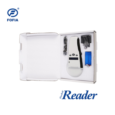 고성능 휴대용 RFID 마이크로칩 스캐너 동물 식별 및 데이터 전송