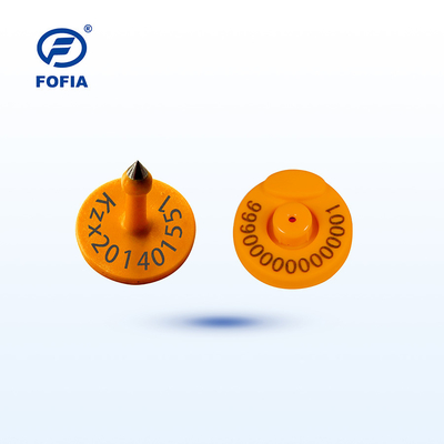 FOFIA RFID 전자 귀 태그 가축 양을 위한 온도 측정기와 동물 추적 태그