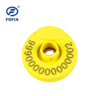 FOFIA LF RFID 전자적 귀 표지 동물 소 동물적 ID29mm 지름