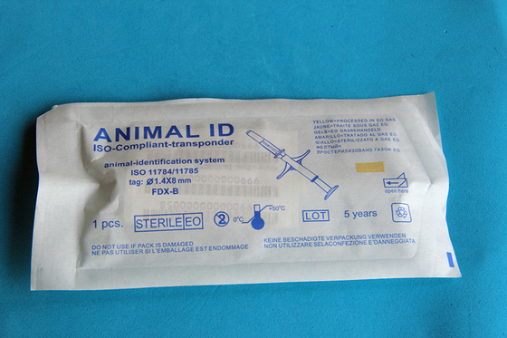 ISO 인증 된 유리 RFID 동물 마이크로 칩 - 애완 동물 및 가축 식별을위한 컴팩트 바이오 칩