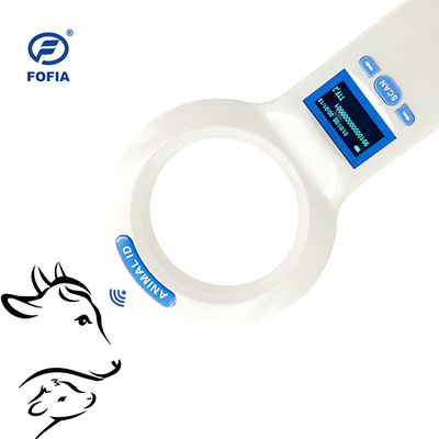가지고 다닐 수 있는 RFID 마이크로칩 스캐너 독자 134.2 khz 동물적 태그