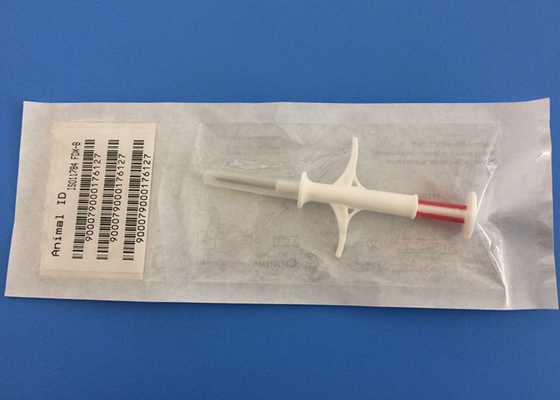 15-디지트 RFID 트랜스폰더 태그 ID 마이크로칩 0-95% 습도 3-10 Cm 판독 범위