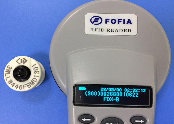 125Khz/134Khz Rfid 동물성 꼬리표, 가축 PEUR 물자를 위한 주문 귀 꼬리표
