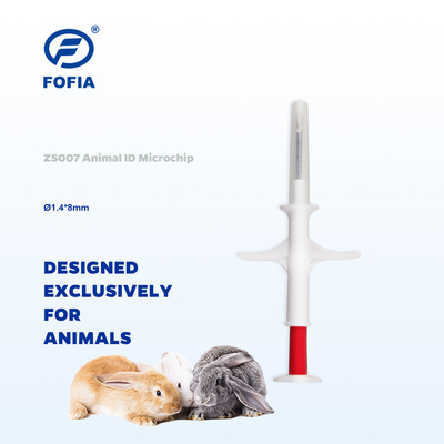 ISO 11784/5 FDX-B 트랜스포더 칩 IP67 반 충돌 발견 동물 ID 50mm