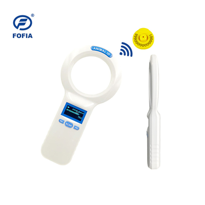 CE 3 버튼 RFID 마이크로 칩 스캐너 ID64 읽기 마이크로 칩 애완 동물 스캐너