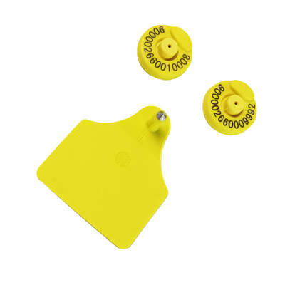 라디오 주파수 식별 RFID 귀 태그 높이 14.5mm ET907 IEC 68-2-27
