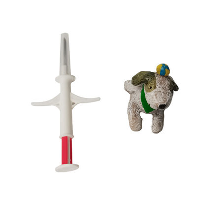Fofia 2026 Hot Selling RFID 134.2kHz Animal ID 마이크로칩 통합형 귀 태그 ZS009 Waterproof for Cattle Pet Injection