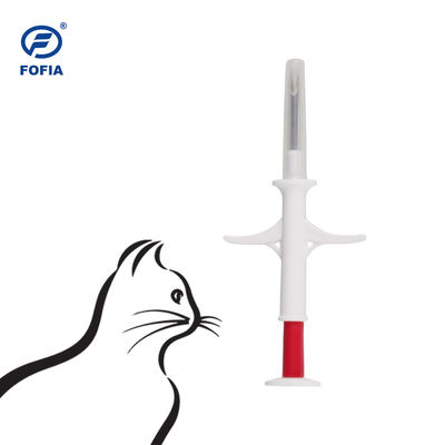 동물 식별용 15자리 번호를 가진 마이크로칩 임플란터