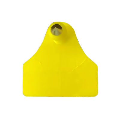 고 내구성 PEUR 물질 RFID 귀 태그 가축 추적을 위해 350N 긴장 ISO11784/5을 준수