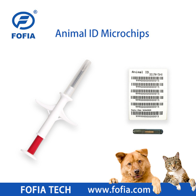 134.2kHz ICAR EM4305 임플란트 RFID 1.25x7 1.4x8 2.12x12mm GlassTag 마이크로칩 개 마이크로칩 동물 아이디 애완 동물 마이크로칩