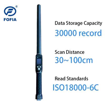 Bluetooth 5 및 방수 하우징으로 ISO11784 85 FDX B HDX 및 ID64 태그를 지원하는 소형 RFID 스틱 리더기