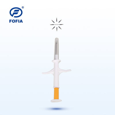 ISO 트랜스폰더 마이크로칩 (반려동물 식별 및 온도 모니터링, 온도 센서 및 FOFIA 특허 칩 포함)