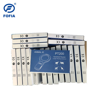 충전식 리튬 배터리 전원 RFID 마이크로칩 스캐너, 식별 프로세스 간소화