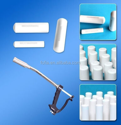 흰색 복막 후두 기능 소 류먼 볼러스 무선 스마트 PH 측정 온도 센서 칩 ISO11784 5 FDX B