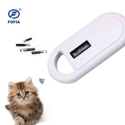 휴대용 동물 마이크로칩 RFID 카드 리더 PT160 134.2kHz OLED 화면 USB 리?? 배터리 CE 인증 ISO 11784/11785 프로토콜