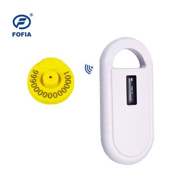 휴대용 동물 마이크로칩 RFID 카드 리더 PT160 134.2kHz OLED 화면 USB 리?? 배터리 CE 인증 ISO 11784/11785 프로토콜