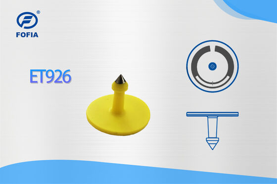 포피아 ICAR ET926 방수 RFID TPU 동물 귀 태그 FDX-B 134.2Khz EM4305 칩 가축 소 돼지 양
