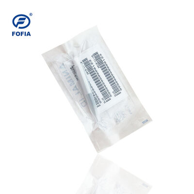 ICAR 인증 Fofia 2026 신형 핫 셀 RFID 134.2kHz 개 동물 ID 마이크로칩 스플릿 타입 플라스틱 ZS008 반려동물용 방수