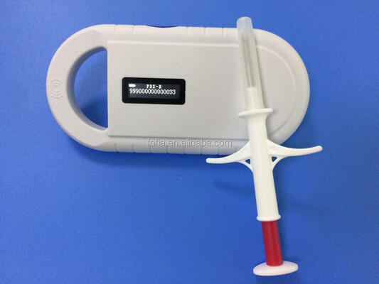 포피아 휴대용 플라스틱 동물 마이크로칩 RFID 카드 리더 PT160 134.2kHz OLED 화면 USB 리?? 배터리 CE ISO 인증