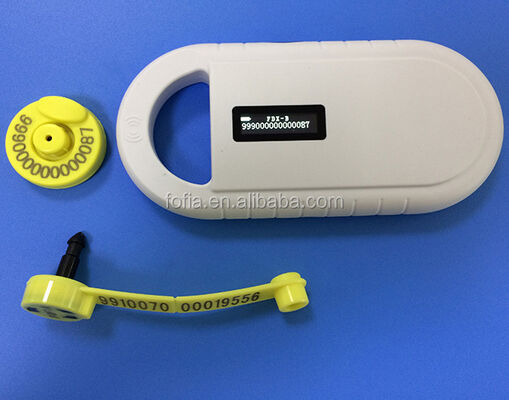 포피아 휴대용 플라스틱 동물 마이크로칩 RFID 카드 리더 PT160 134.2kHz OLED 화면 USB 리?? 배터리 CE ISO 인증