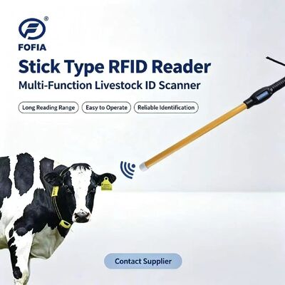 방수 PT280 RFID 리더 134.2kHz PVC 플라스틱 NLIS 호주 ICAR 승인 된 소 ID USB ISO 11784/5 Wiegand RS232