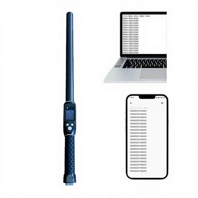 내구성 있는 방수 장거리 134.2kHz RFID 귀 태그 리더 ISO11784/5 프로토콜 30-100cm 읽기 거리 농장용 PVC 재료