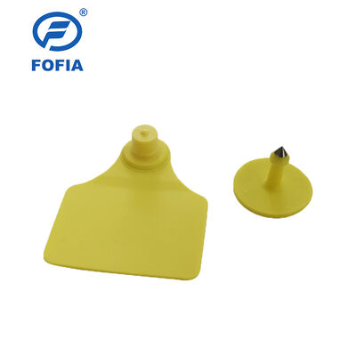 ICAR 포피아 T904 동물 귀 태그 칩 새로운 고품질 RFID TPU 레이저 코딩 3 년 보증 농장용 소 양 추적 0.01g