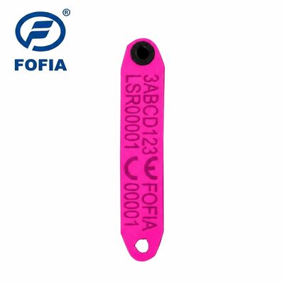 신형 포피아 고온 내성 통합 방출 전자 ET969 노란 양 RFID 귀 태그 TPU 물질 RF 동물
