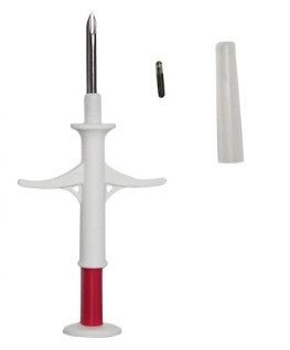 6.86g ISO 자동응답기 마이크로칩 주사기 EO 가스 멸균 1.4*8mm