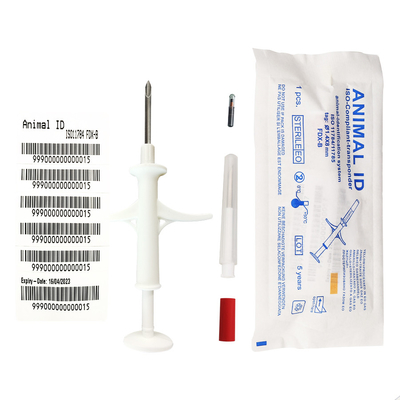 1.4*8mm 개/고양이를 위한 백색 ISO 기준 마이크로칩