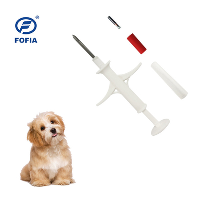 ICAR 인증 1.4×8mm 동물 ID 마이크로칩 임플란트 - 주입 가능한 애완 동물 추적 트랜스포더 생체 호환성 유리 캡슐 RFID 태그 평생 애완 동물 식별 및 수의학 사용