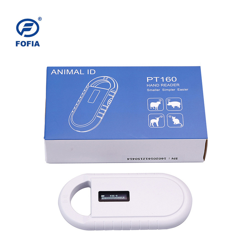 ISO11784/5 FDX-B 및 ID64 호환성 RFID 마이크로칩 스캐너 동물 식별 애완 동물 마이크로칩 스캐너