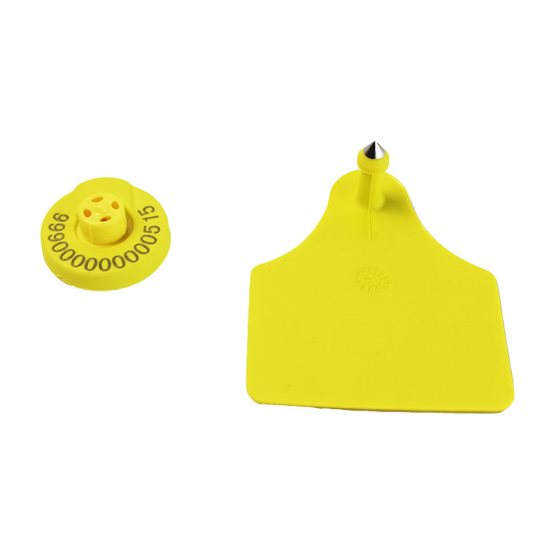 2g 무게와 22.5mm 높이를 가진 소의 색상 및 주파수 사용자 정의 가능한 RFID 귀 태그